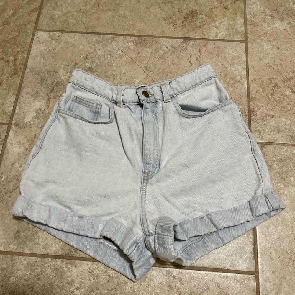 American Apparel denim shorts
